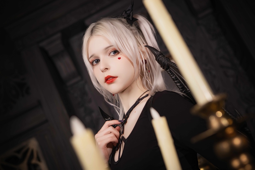 LENivayaAya_爱雅 · Devil’s Lair写真｜54P · 封闭空间中的压迫感场域表达-玩图志