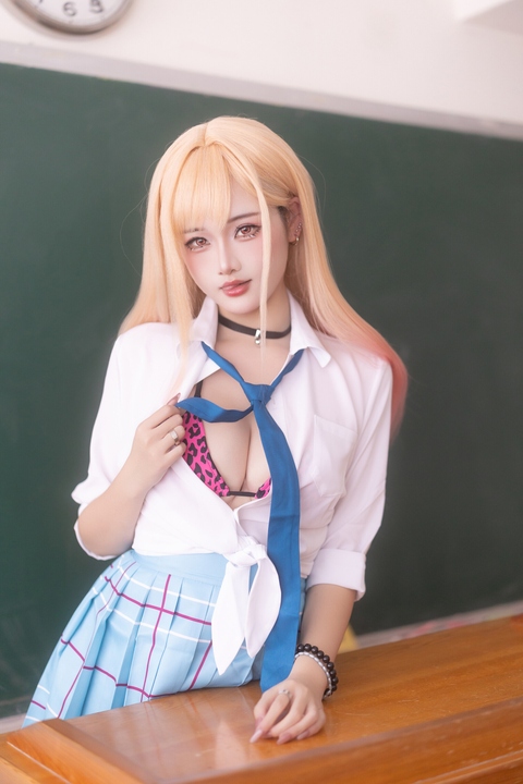 Xiaoyukiko 小鱼 - Kitagawa Marin School Gyaru (1)