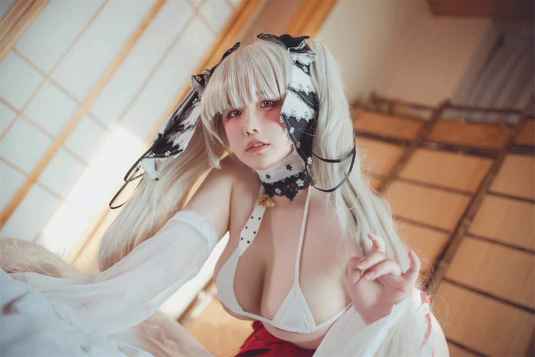 阿半今天很开心 · 碧蓝航线 可畏 巫女｜47P · 皇家舰装的祈福之舞-玩图志