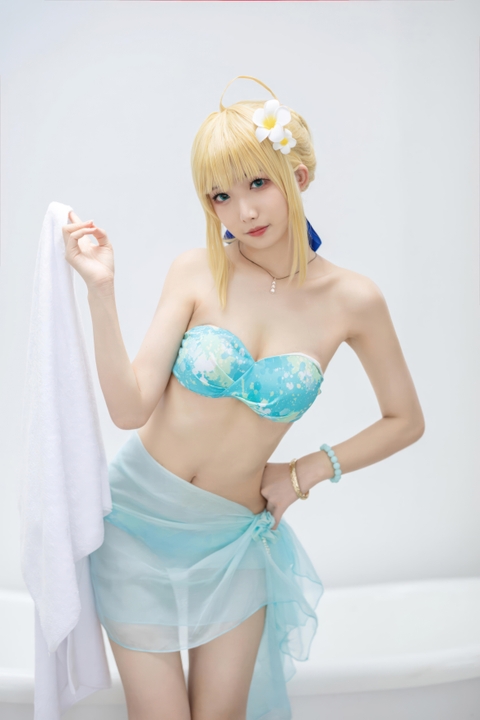 封疆疆v - FGO Saber泳装 (1)