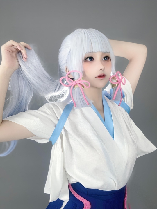 幼愛Youmeko - 原神 神里绫华  (2)