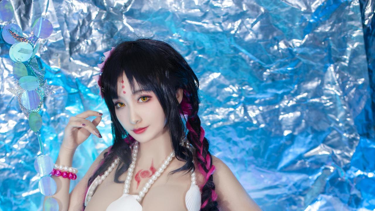 洛璃LoLiSAMA - 杀生院泳装｜34P · 极乐净土的海滨侧影-玩图志