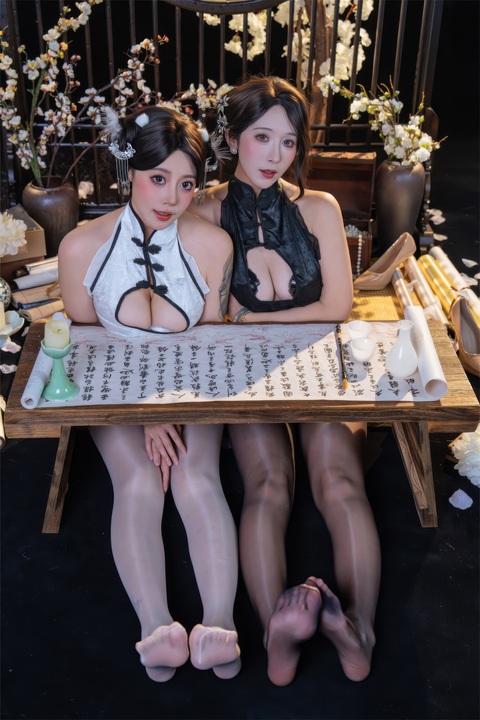 奈汐酱nice&云溪溪 - 墨雪 (2)