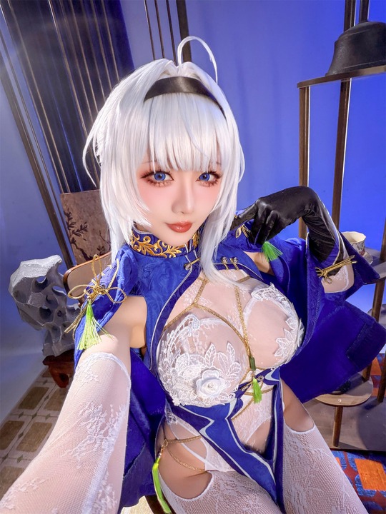 星之迟迟 碧蓝航线 夜明 珍珠号 美因茨 (1)