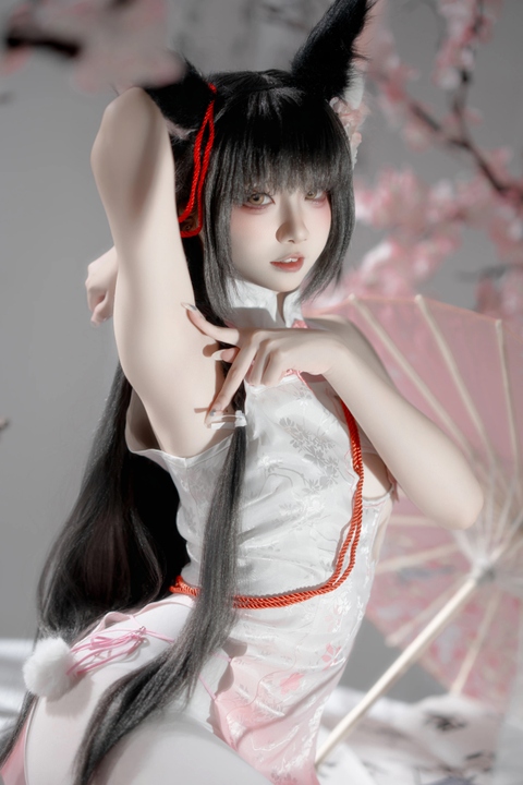 纸悦Etsu_ko - 长门 牵心结缘 旗袍 (2)