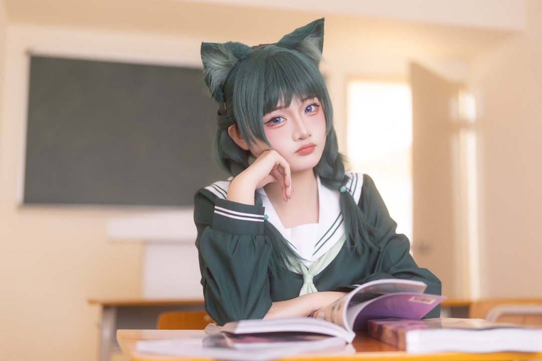 Xiaoyukiko - Neko Maomao 药师少女 猫猫 JK｜63P · 药箱与猫耳，她治你的病也收你的心-玩图志