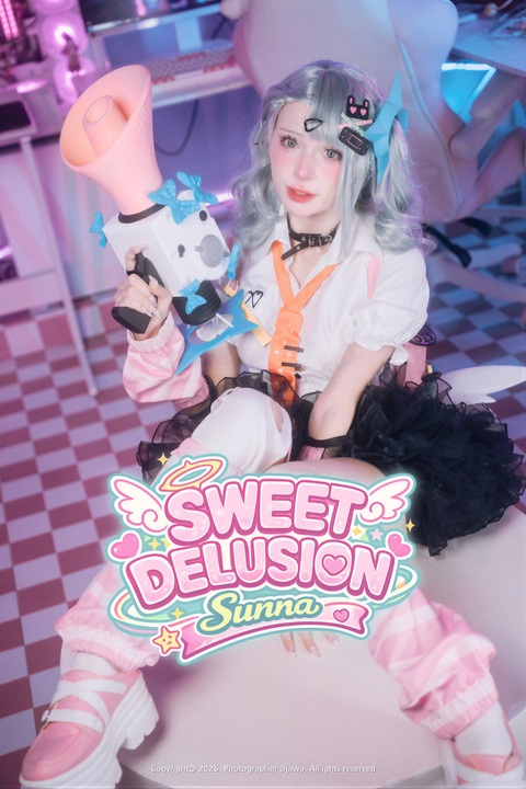 Luniie -Sweet Delusion 122P 晨雾卡在蕾丝睡裙的那刻，她把梦境私服穿成法厄同的错觉私语-玩图志