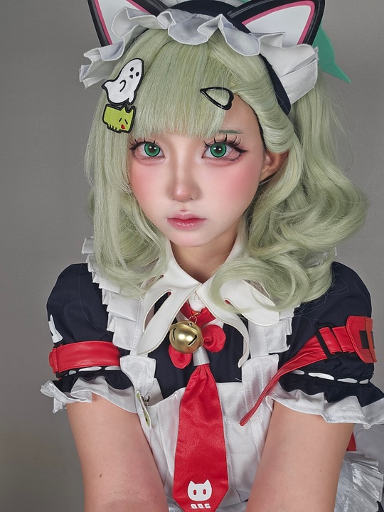 Hamumang - LAVI0 July Patreon订阅｜165P+6V 暗调棚光卡在黑蕾丝颈绳那秒-玩图志