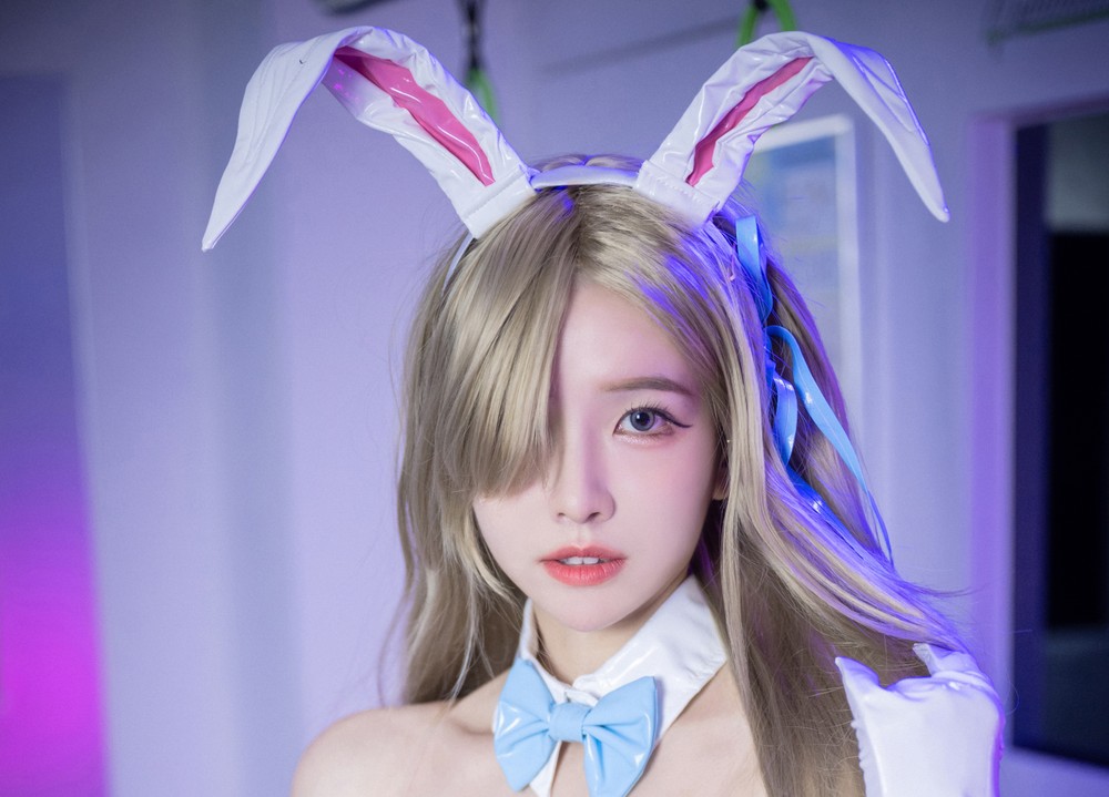 Lee Ahrin - BLUECAKE TOKI AHRIN｜185P+1V 东京夜雨卡在透明伞骨-玩图志